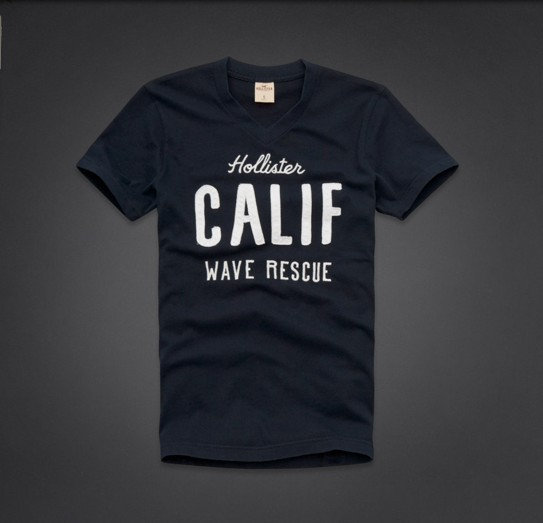 T-shirt Hollister Homme Noir